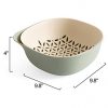 Kitchen Colander 2 in 1 Fruit and Vegetable Strainer Bowl Sets - Image 6