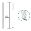 Glass Straws, Perfect For Cold/Hot Beverages Such As Smoothies - Image 3