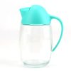 Lawei 2 Packs 21 oz Oil Dispenser Bottle - Automatic Cap Glass - Image 7