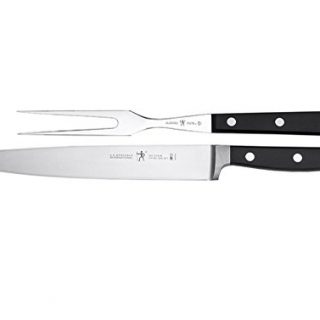 HENCKELS CLASSIC Carving Set, 2-piece, Black/Stainless Steel