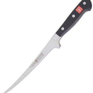 WÜSTHOF Classic 7 Inch Fillet Knife | Thin 7" Fish Fillet Knife | Precision Forged High-Carbon Stainless Steel German Made Fish Knife – Model