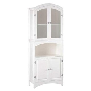 White Storage Cabinet 24x12x63