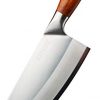 Kitory Cleaver Knife 7 Inch – High Carbon German Steel Chinese Chef Knife with Pakkawood Handle, Vegetable Cleaver Knife with case, Anti-rust Kitchen Knife for Cooking