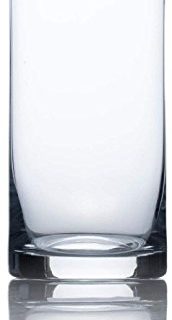 Circleware Soiree Heavy Base Highball Drinking Glasses, Set of 4, Beverage Kitchen Glassware for Water, Juice, Ice Tea, Beer, Wine & Bar Liquor Dining Decor Gifts, 17 oz, Bohemia Tumbler