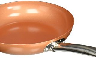 Copper Chef 10 Inch Round Frying Pan - Skillet with Ceramic Non Stick Coating. Perfect Cookware For Saute And Grill