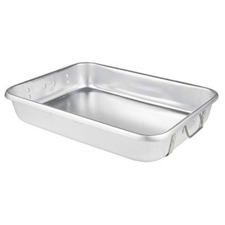 Update International 18" x 24" Aluminum Strapped Roasting Pan w/ Handles