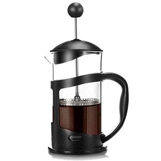 French Press Coffee Maker, Quality Large Tea Maker, Perfect for Morning Coffee, Maximum Flavor Coffee Brewer with Stainless Steel Filter, 34 oz/1000 ML-Black