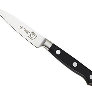 Mercer Culinary Renaissance Forged Paring Knife, 3.5 Inch, Black, Model Number: M23540