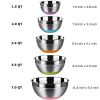 Stainless Steel Mixing Bowls (Set of 5), Non Slip - Image 5