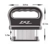ZXZ Meat Tenderizer, 48 Stainless Steel Sharp Needle Blade - Image 3