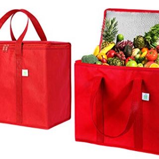 2 Pack Insulated Reusable Grocery Bag by VENO