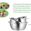 Gereen 3-Piece 18/8 304 Stainless Steel Mixing Bowls - Image 2