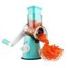 Round Mandoline Drum Slicer Rotary Cheese Grater - Image 3