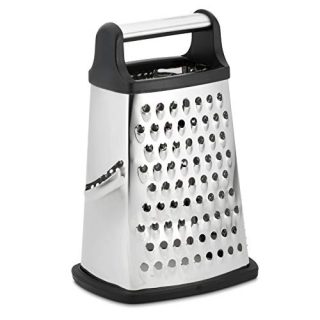 Professional Box Grater, Stainless Steel with 4 Sides
