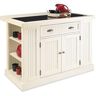 Nantucket White Kitchen Island by Home Styles