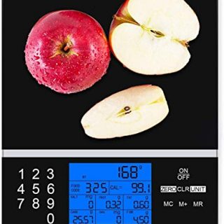 IDAODAN Smart Food Scale with Perfect Portions Nutritional Facts Display, Digital Nutrition Kitchen Scale - Accurate Food and Nutrient Calculator, Pursue a Healthier You