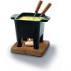 Boska Holland Tealight Fondue Set, For Cheese or Chocolate, Tapas, 200 mL Black, Pro Collection