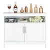 Bonnlo Sideboard Buffet Storage Cabinet, Kitchen Storage - Image 2