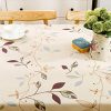 Chizoya Heavy Duty Vinyl Table Cloth for Rectangle Table - Image 5