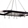 Kinetic Pot, Black with Silver Rack - Image 4