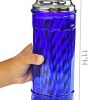 HOME-X Cobalt Blue Glass Straw Dispenser, Straw Holder - Image 8