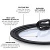 Universal Vented Glass Cookware Lid: A Space-Saving, Dishwasher-Safe Marvel - Image 3