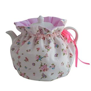 JOONOR Tea Cosy - 100% Cotton Printed Tea Cosy, Kitchen Tea Pot Dust Cover, Breakfast Warmer, Insulation and Keep Warm, 1Pack