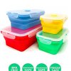 Set of 4 Collapsible Silicone Food Storage Container - Image 7
