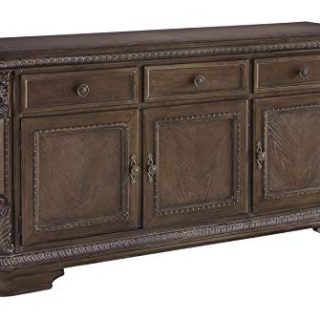 Signature Design by Ashley Charmond Dining Room Buffet, Brown