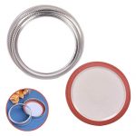 QUECAOCF 24 Pack Mason Canning Lids (Gold and Silver) - Image 4