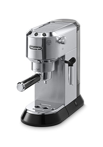 De'Longhi EC680M Dedica 15-Bar Pump Espresso Machine, Stainless Steel