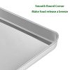Baking Sheet, E-far Cookie Sheet Baking Tray Pan, Stainless Steel - Image 4