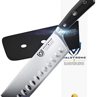DALSTRONG Nakiri Asian Vegetable Knife - Gladiator Series - German HC Steel - 7" (180mm)
