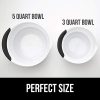 Gorilla Grip Original Mixing Bowls Set of 2, Slip Resistant Bottom - Image 4