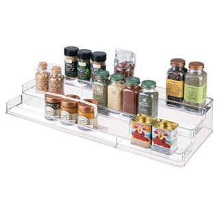 Shelf Organizer/Spice Rack with 3 Tiered Levels of Storage