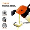 Oil Dispenser Bottle with Automatic Cap 20oz Glass - Image 2