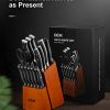 Deik Knife Set, Upgraded Stainless Steel, Kitchen Knife Set - Image 3