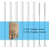 Glass Straws, Perfect For Cold/Hot Beverages Such As Smoothies