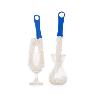 Jennles Long Handle Bottle Cup Cleaning Brush Flexible Wine Glass Scourer Kitchen Tools