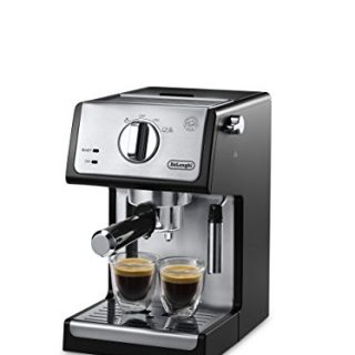 De'Longhi ECP3420 Bar Pump Espresso and Cappuccino Machine, 15", Black
