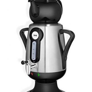 Tea Maker with Porcelain Teapot