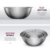 Premium Stainless Steel, Mixing Bowls (Set of 5) - Image 6