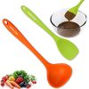Kitchen Utensil Set - 11 Cooking Utensils - Colorful Silicone Kitchen Utensils - Image 8