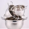 Ovente Stainless Steel Deep Colander 3 Piece Kitchen Strainer Set - Image 6