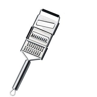 Multi-Purpose Vegetable Slicer, Stainless Steel Shredder Cutter Grater Slicer, Adjustable Kitchen Tool for Onion Vegetable Fruits,3-in-1 Manual Food Chopper Vegetable Cutter Kitchen Tools (1)