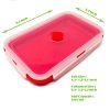 Set of 4 Collapsible Silicone Food Storage Container - Image 5