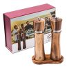Wooden Salt and Pepper Grinders - Acacia wood salt and pepper grinder set - Image 6