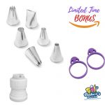 PREMIUM QUALITY-Heavy Duty Disposable piping bags-100 Icing Bags - Image 5