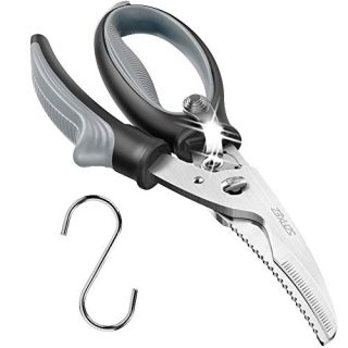 Poultry Shears Heavy Duty Kitchen Shears Come Apart Poultry Scissors Multi-function Stainless Steel Kitchen Scissors for Food Meat Fish Chicken