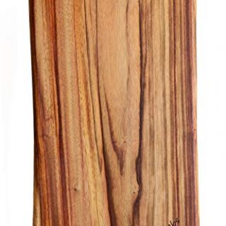 Fab Slabs Natural Wood Camphor Laurel Medium Premium Anti-Bacterial Cutting Board